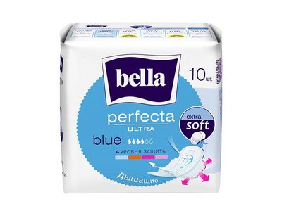 Гігієнічні прокладки Bella Perfecta Ultra Blue 10 шт (5900516305871) VZВ00189469NF фото