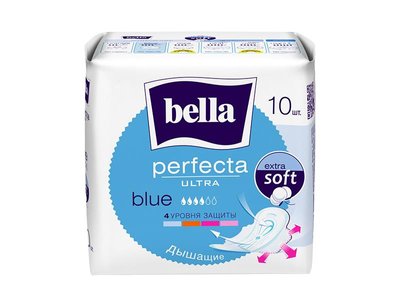 Гигиенические прокладки Bella Perfecta Ultra Blue 10 шт (5900516305871) VZВ00189469NF фото