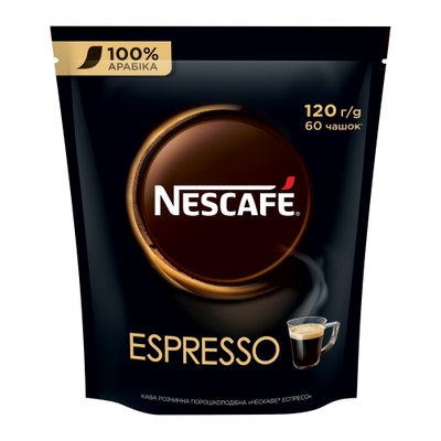 Кофе Nescafe Espresso растворимый 120 г (7613035692954) VZ000076287F фото