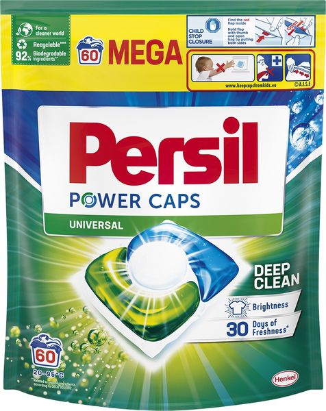 Капсулы для стирки Persil Универсал 60 шт (9000101804263) VZВ00312493NF фото