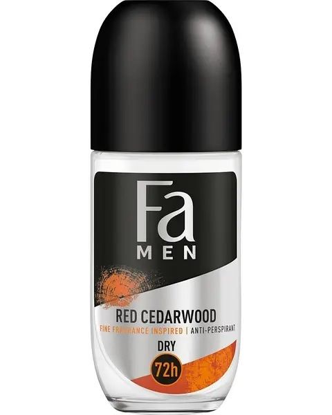 Антиперспірант кульковий чоловічий Fa Red Cedarwood 50 мл (9000101641516) VZВ00292126NF фото