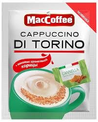 Кавовий напій MacCoffee Капучіно Ді Торіно Кориця 20шт * 25г (8887290002233) VZ000062755F фото