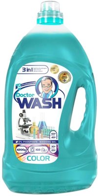 Гель для стирки Doctor Wash для цветных вещей 4.2 кг (4260637720283) VZВ00279903NF фото