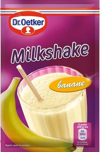 Коктель молочный Dr. Oetker со вкусом банана 33 г (5941132020458) VZ000027903F фото