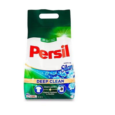 Стиральный порошок Persil Deep Clean Silan для белых и светлых вещей 2.55 кг (9000101571172) VZВ00302143NF фото