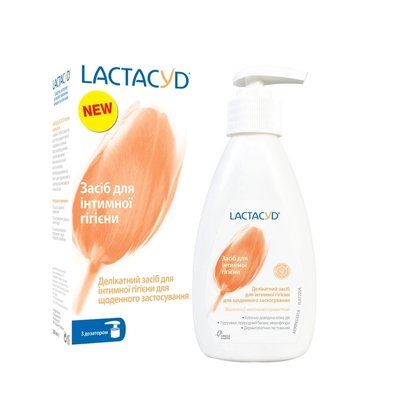 Засіб для інтимної гігієни Lactacyd з дозатором 200 мл (5391520943188) VZВ00149952NF фото