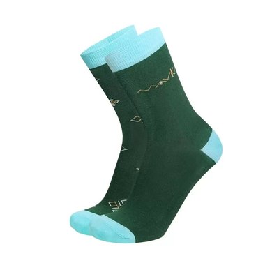 Набір з 2-ох шкарпеток ТМ Дюна 1560 р.24-26 темно-зелений, (4823094652087) VZВ00299503NF фото