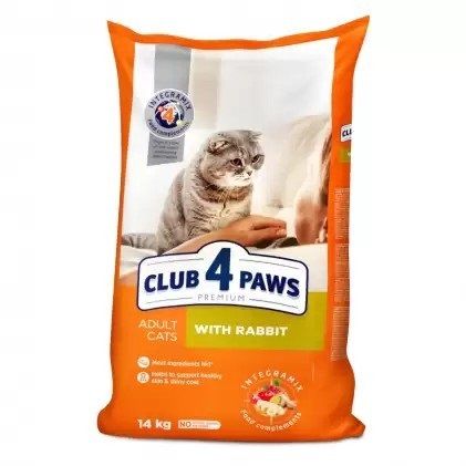 Сухой корм Club 4 Paws Premium с кроликом 14 кг (4820083909153) VZ000027535F фото