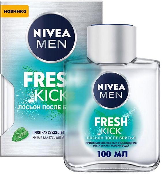 Лосьон после бритья Nivea Men Fresh Kick 100 мл (4005900843258) VZВ00279779NF фото