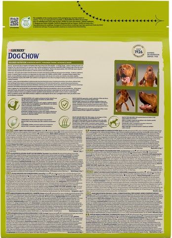 Сухой корм для взрослых собак Dog Chow Adult с ягненком 2.5 кг (7613034485946) VZ000029976F фото