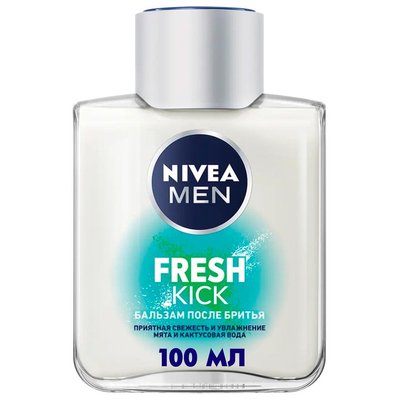Бальзам після гоління Nivea Men Fresh Kick 100 мл (4005900843289) VZВ00279780NF фото