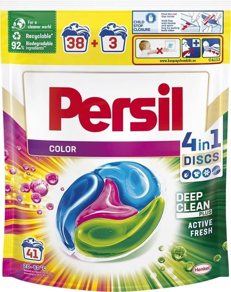 Капсулы для стирки Persil Диски Цвет 41 шт (9000101537345) VZВ00293935NF фото