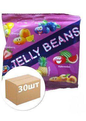 Желейні цукерки "Jelly Beans" зі смаків фруктів 20г уп. 30 шт. (4823102700182) VZ000074131F фото