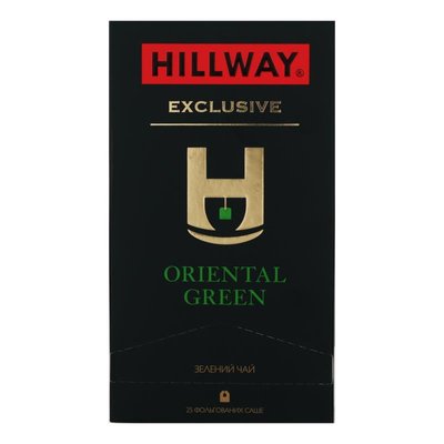 Чай Hillway Oriental Green Зеленый пакетированный 25*2 г (8886300990591) VZ000062757F фото