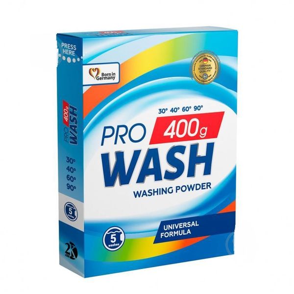 Порошок для стирки Pro Wash универсальный 400 г (4262396140944) VZВ00303531NF фото