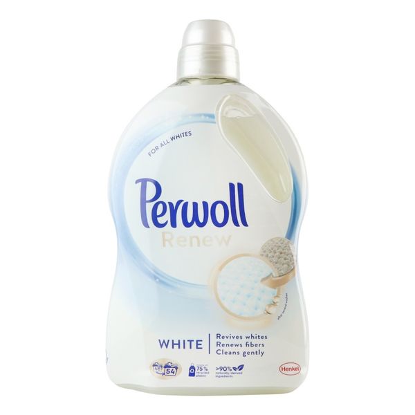 Гель для деликатной стирки Perwoll Renew для белых вещей 2.97 л (9000101578171) VZВ00304362NF фото