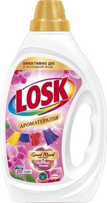 Гель для стирки Losk Ароматерапия Color Эфирные масла и аромат Малазийского цветка 20 циклов стирки 0.9 л (9000101804041) VZВ00312920NF фото