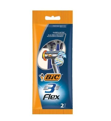 Набір бритв Bic Flex 3 2 шт (3086123242708) VZВ00157901NF фото