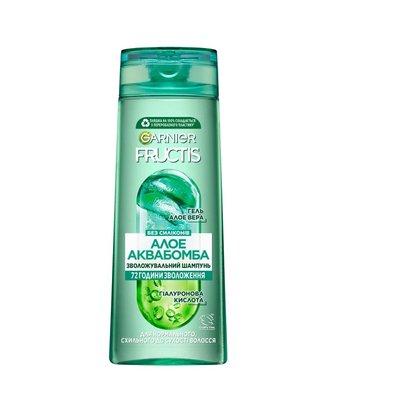 Шампунь Garnier Fructis Алое для нормального волосся 400 мл (3600542134774) VZВ00047532NF фото