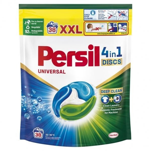 Капсулы для стирки Persil Discs Universal 38 шт (9000101566529) VZВ00302146NF фото