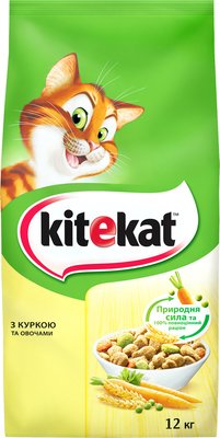 Сухой корм Kitekat для кошек курица овощи 12 кг (5900951013072) VZ000072866F фото