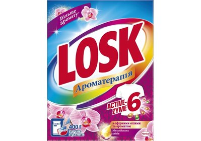 Пральний порошок для ручного Losk Малазійські Квіти 400 г (9000101519549) VZВ00295497NF фото