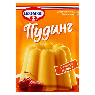 Пудинг Dr. Oetker со вкусом Сливок 40 г (5941132002348) VZ000027908F фото