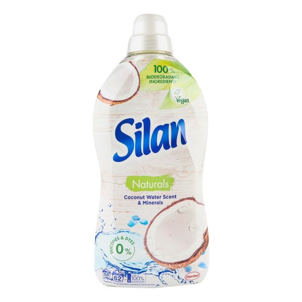 Ополаскиватель-кондиционер для белья Silan Nechurals Coconut Water Scent & Minerals 1.364 м (9000101590180) VZВ00304364NF фото