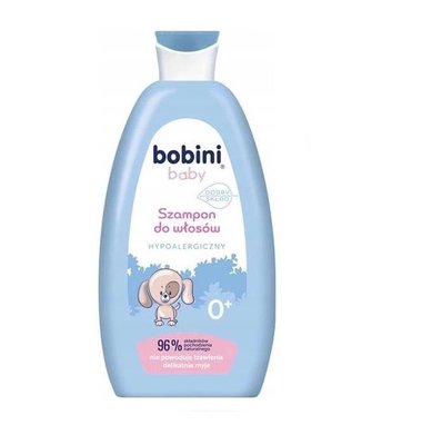 Шампунь для волосся Bobini Baby гіпоалергенний для дітей 300 мл (5900931034110) VZ000077549F фото