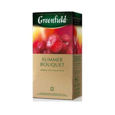 Чай Greenfield Summer Bouquet Трав'яний пакетований 25 х 2 г (4823096800370) VZ000024722F фото