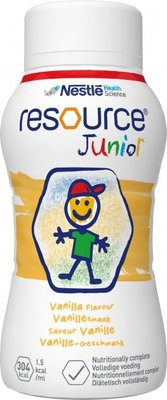 Энтеральное питание Resource Junior Nestle со вкусом ванили от 1 р.4х200г(7613033303241) VZВ00305143NF фото