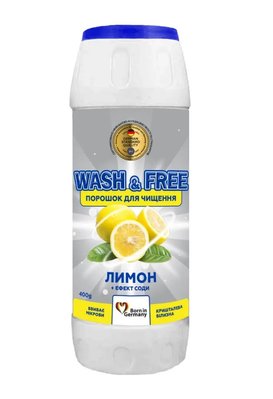 Чистящее средство Wash&Free Лимон с эффектом соды 400 г (4262396141910) VZВ00305916NF фото