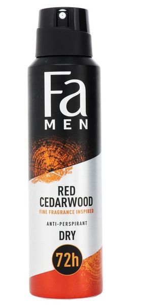 Антиперспірант чоловічий Fa Men Red Cedarwood 150 мл (9000101641356) VZВ00292141NF фото