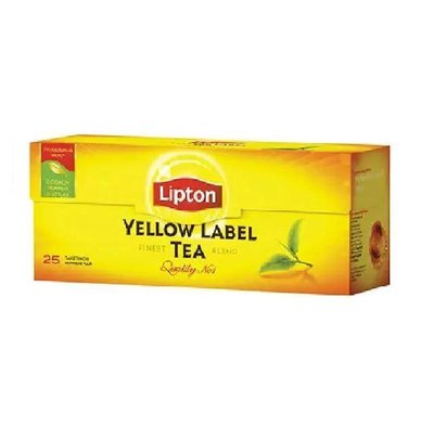 Чай Lipton Yellow Label Черный пакетированный 25 х 2 г (8717163825976) VZ000074027F фото