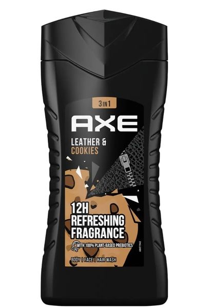 Гель для душа AXE Leather & Cookies 250 мл (8710447276631) VZВ00289070NF фото