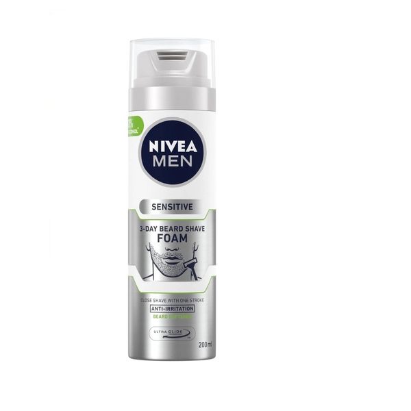 Пена для бритья Nivea Men Одним движением формула для легкого бритья 200 мл (4005900758828) VZВ00280580NF фото