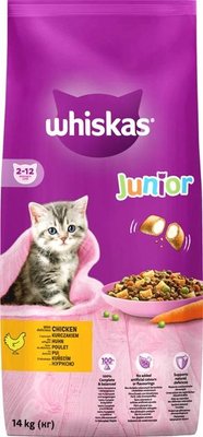 Сухой корм Whiskas для котят с курицей 14 кг (5900951014369) VZ000075878F фото