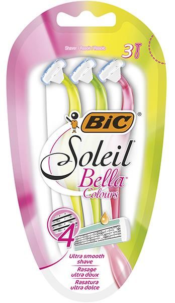 Набір бритв Bic Soleil Bella Colours без змінних картриджів 3 шт (3086123468283) VZВ00155799NF фото