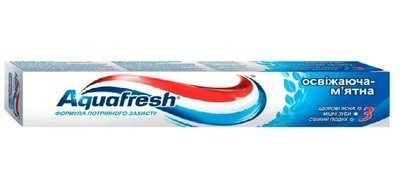 Зубная паста Aquafresh освежающая - мятная 50 мл (5908311862360) VZВ00282357NF фото