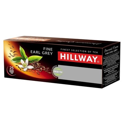 Чай Hillway Fine Earl Grey Черный пакетированный 25*2 г (8886300990072) VZ000023556F фото