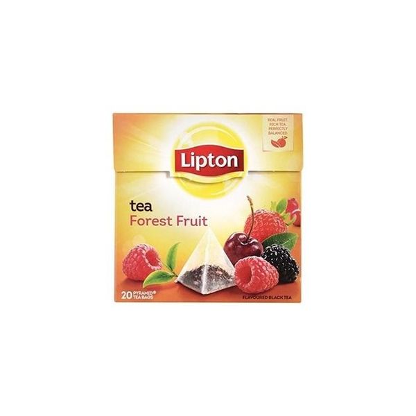 Чай Lipton Forest Fruit Черный с лесными ягодами пакетированный 20 х 1.7 г (8722700140542) VZ000074036F фото