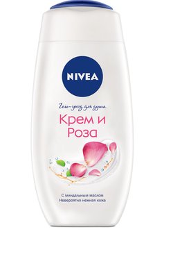 Гель-уход для душа Nivea Крем и Роза 250 мл (4005808577910) VZВ00280048NF фото