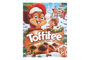 Конфеты Шоколадные Toffifee Санта и Семья белок 250гр.(4014400923162) VZ000072032F фото