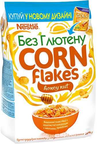 Сухий сніданок Corn Flakes Мед та Горіхи 500 г (5900020020369) VZ000018000F фото