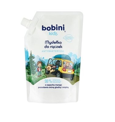 Дитяче мило для рук Bobini Kids дой-пак 300 мл (5900931033304) VZ000077556F фото