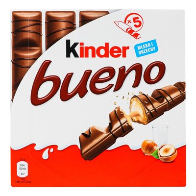 Батончик Kinder Bueno White с шоколадно-ореховой начинкой 110 г. (8000500383056) VZ000077946F фото