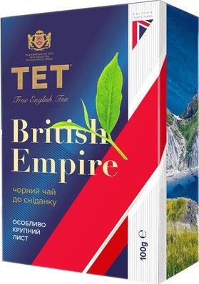 Чай ТЕТ British Empire чорний байховий листовий 100 г (5060207694131) VZ000021227F фото