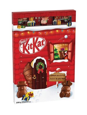 Набір цукерок KitKat Різдвяний календар 208 г (8000300408690) VZ000072380F фото