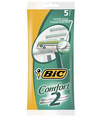 Набір бритв Bic Comfort 2 5 шт (3086127500163) VZВ00149074NF фото