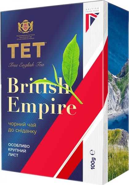 Чай ТЕТ British Empire черный байховый листовой 100 г (5060207694131) VZ000021227F фото